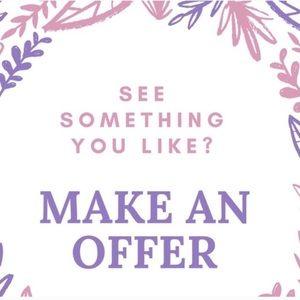 See something you like? Make an offer!